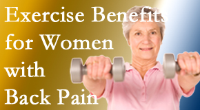 Most Chiropractic Clinic shares recent research about how beneficial exercise is, especially for older women with back pain. 