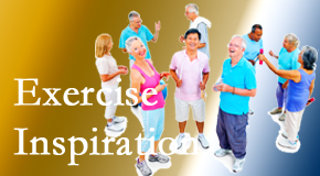 Most Chiropractic Clinic hopes to inspire exercise for back pain relief by listening closely and encouraging patients to exercise with others.