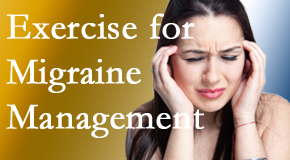 Most Chiropractic Clinic incorporates exercise into the chiropractic treatment plan for migraine relief.