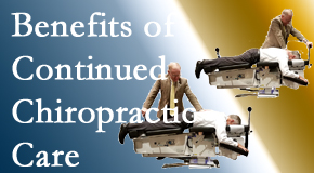 Most Chiropractic Clinic offers continued chiropractic care (aka maintenance care) as it is research-documented to be effective.