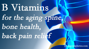 Most Chiropractic Clinic presents new research regarding B vitamins and their value in supporting bone health and back pain management.
