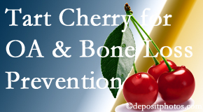 Most Chiropractic Clinic shares that tart cherries may improve bone health and prevent osteoarthritis.