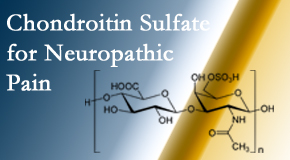 Most Chiropractic Clinic sees chondroitin sulfate to be an effective addition to the relieving care of sciatic nerve related neuropathic pain.