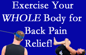 Murfreesboro chiropractic care includes exercise to help enhance back pain relief at Most Chiropractic Clinic.