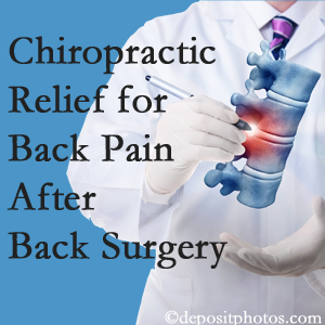 Most Chiropractic Clinic offers back pain relief to patients who have already undergone back surgery and still have pain.