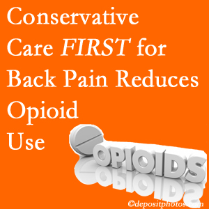 Most Chiropractic Clinic provides chiropractic treatment as an option to opioids for back pain relief.