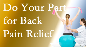 Most Chiropractic Clinic calls on back pain sufferers to participate in their own back pain relief recovery. 