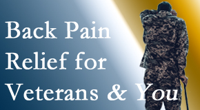 Most Chiropractic Clinic treats veterans with back pain and PTSD and stress.