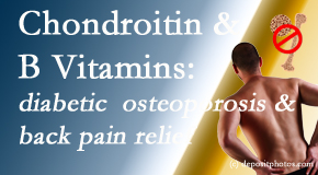 Most Chiropractic Clinic shares nutritional advice for back pain relief that includes chondroitin sulfate and B vitamins. 