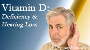 Most Chiropractic Clinic presents recent research about low vitamin D levels and hearing loss. 