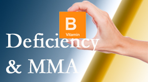 Most Chiropractic Clinic points out B vitamin deficiencies and MMA levels may affect the brain and nervous system functions. 