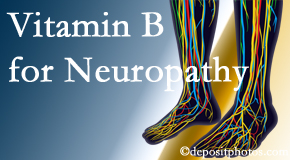 Most Chiropractic Clinic values the benefits of nutrition, especially vitamin B, for neuropathy pain along with spinal manipulation.