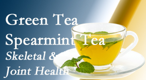 Most Chiropractic Clinic presents the benefits of green tea on skeletal health, a bonus for our Murfreesboro chiropractic patients.