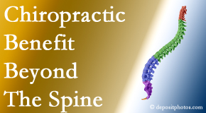 Most Chiropractic Clinic chiropractic care benefits more than the spine especially when the thoracic spine is treated!