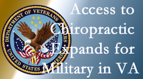Murfreesboro chiropractic care helps relieve spine pain and back pain for many locals, and its availability for veterans and military personnel increases in the VA to help more. 