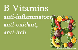 Most Chiropractic Clinic presents new research on the benefit of adequate B vitamin levels.
