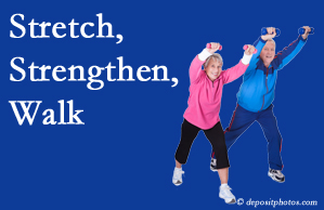 image of Murfreesboro spinal stenosis exercise and walking