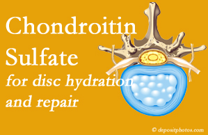 Murfreesboro disc degeneration benefits from chondroitin sulfate. 