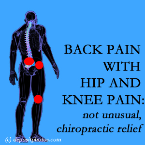 Murfreesboro back pain, hip and knee osteoarthritis often appear together, and Most Chiropractic Clinic can help. 