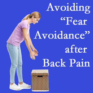 Murfreesboro chiropractic care encourages back pain patients to not give into the urge to avoid normal spine motion once they are through their pain.