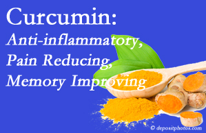 Murfreesboro chiropractic nutrition integration is important, particularly when curcumin is shown to be an anti-inflammatory benefit.