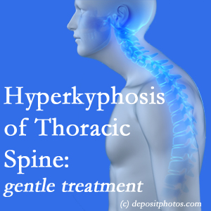 1        The Murfreesboro chiropractic care of hyperkyphotic curves in the [thoracic spine in older people responds nicely to gentle chiropractic distraction care. 