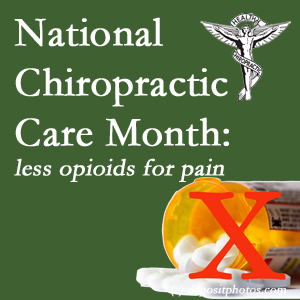 Murfreesboro chiropractic care is being celebrated in this National Chiropractic Health Month. Most Chiropractic Clinic describes how its non-drug approach benefits spine pain, back pain, neck pain, and related pain management and even decreases use/need for opioids. 