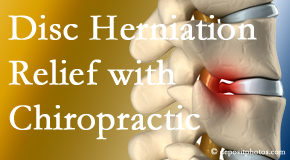Most Chiropractic Clinic gently treats the disc herniation causing back pain. 